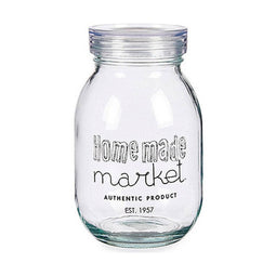 Tin Market Transparant Glas 1,8 L 13 x 20,8 x 13 cm