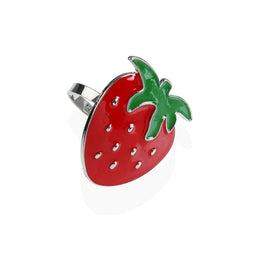 Servethouder Versa Aardbei Metaal Zinklegering 5,5 x 4,5 x 4,5 cm