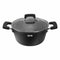 Kookpot met Glazen Deksel Quttin Grand Chef 3 mm (4 Stuks)