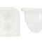Eierdop Wit Transparant Plastic 17,5 x 7 x 28,5 cm (12 Stuks)