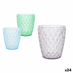 Glas La Mediterránea Plastic 390 ml (24 Stuks)