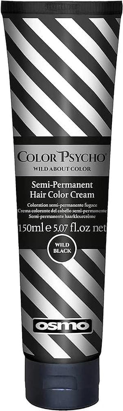 Osmo Color Psycho semi-permanent hair color cream Wild Black 150ml