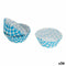 Set met cakevormen Wegwerpbaar Blauw (36 Stuks) (50 pcs)