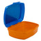 Broodtrommel SuperThings Kazoom kids Blauw Oranje Plastic (17 x 5.6 x 13.3 cm)