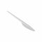 Messen Set Algon Herbruikbaar Wit 20 Stuks 16,5 cm