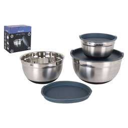 Kommenset Percutti PERCUTTI Siliconen 3 Onderdelen Ø 21 cm Ø 25 cm Ø 17 cm (3 Stuks)