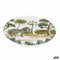 Dessertbord La Mediterránea Sauvage Melamine 20 x 20 x 1,5 cm (24 Stuks)