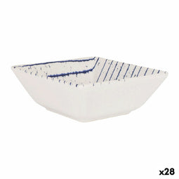 Kom La Mediterránea Arago Porselein 13 x 13 x 5 cm (28 Stuks)