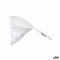 Strainer Wit Plastic Franela Ø 12 cm (24 Stuks)