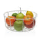Fruitschaal Versa Wit Metaal Keramisch Staal 26 x 11 x 26 cm