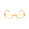 Uniseks Brillenframe Ermenegildo Zegna VZ3516-06DS ø 50 mm Geel