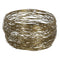 Kom Gouden Roestvrij staal 20,5 x 20,5 x 13,5 cm