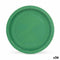 Bordenset Algon Wegwerp Karton Groen 10 Onderdelen 20 x 20 x 1,5 cm (36 Stuks)