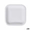 Bordenset Algon Wegwerp Wit Karton 23 cm (36 Stuks)