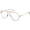 Uniseks Brillenframe Carrera CARRERA-2020T-J5G Gold Ø 53 mm