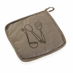 Placemat Handmatig Textiel (20 x 20 cm) Kleur Wit