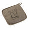Placemat Handmatig Textiel (20 x 20 cm) Kleur Wit