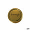 Set deksels Sarkap Homemade Gouden 6 Onderdelen 8 x 0,8 cm (24 Stuks)