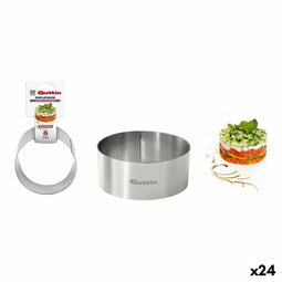 Gietvorm Quttin 0,8 mm 12 x 12 x 4,5 cm (24 Stuks) (12 x 4,5 cm)