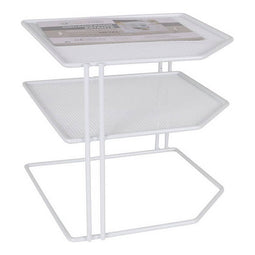 Planken Confortime Wit Metaal 23 x 23 x 20 cm Organizer (8 Stuks)