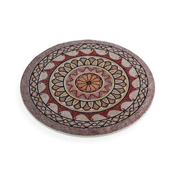Placemat Cirkelvormig Mozaïek Kurk Keramisch (20 x 20 cm)