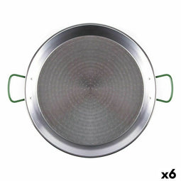 Pan Belseher Gepolijst Staal Staal 42,5 x 32 x 3,5 cm (6 Stuks)