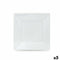 Set van herbruikbare borden Algon Wit Plastic 23 x 23 x 1,5 cm (36 Stuks)