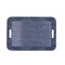 Ontbijtdienblad Quid Habitat Blauw Plastic 41 x 32 x 4,5 cm Met handvatten Denim
