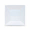 Set van herbruikbare borden Algon Vierkant Wit Plastic 18 x 18 x 4 cm (24 Stuks)