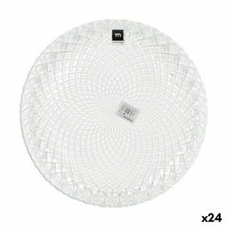 Eetbord La Mediterránea Diamond ø 27 x 2 cm (24 Stuks)