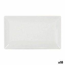 Serveerschaal La Mediterránea Elite Rechthoekig 25 x 15 x 2 cm (18 Stuks) (25 x 15 cm)