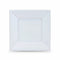 Set van herbruikbare borden Algon Vierkant Plastic 18 x 18 x 1,5 cm (24 Stuks)
