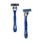 Wegwerpscheermessen Blauw (12 Stuks)