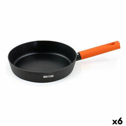 Pan Quttin Gastro Zwart Oranje 37,5 x 23 x 5 cm (6 Stuks)