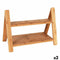 Dienblad Viejo Valle Dubbele hoogte Bamboe 39,7 x 20,3 x 18 cm (2 Stuks)