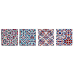 Onderzetters DKD Home Decor 10,8 x 10,8 x 0,7 cm