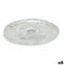 Eetbord Tirolo Transparant Glas 27,5 x 1,7 x 27,5 cm (6 Stuks)