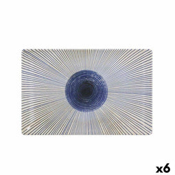 Serveerschaal La Mediterránea Irys Rechthoekig 30 x 20 x 2,5 cm (6 Stuks)