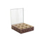 Box for Infusions DKD Home Decor Groen Mosterd Donkerbruin Metaal Kristal Hout MDF (4 Stuks)