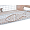 Snackdienblad DKD Home Decor Bruin Hout Mediterrane Vissen 39 x 23 x 5 cm
