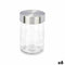 Blik Transparant Zilverkleurig Metaal Glas 230 ml 6,8 x 11 x 6,8 cm (6 Stuks)