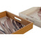 Set van trays DKD Home Decor Natuurlijk Mosterd Hout MDF 40 x 5 x 30 cm Boho (2 Stuks)