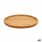 Snackdienblad Bruin Bamboe 24,7 x 1,5 x 24,7 cm (12 Stuks)