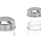Peper- en zoutstel Transparant Glas 5,5 x 10,5 x 5,5 cm (48 Stuks) Kegelvormig