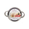 Stoomoven met braadpan Roestvrij staal 1,8 L 24,5 x 14 x 18 cm (6 Stuks)