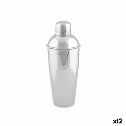 Cocktailshaker Zilverkleurig Staal 750 ml (12 Stuks)