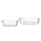 Set Keukenservies Borcam Vierkant (4 Stuks)