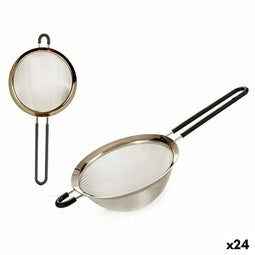 Strainer Ø 12 cm Roestvrij staal Siliconen (24 Stuks)