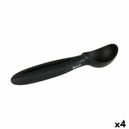 Ijslepel Percutti Formula Zwart (4 Stuks)