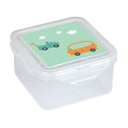 Lunchbox Safta Auto's Groen 13 x 7.5 x 13 cm